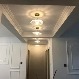 GALOIPA Compact Elegant Glass Vintage Ceiling Light