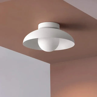 EVA Contemporary Flared Round Shade Ceiling Light
