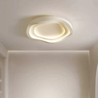 NACO Contemporary Curves Natural LED Ceiling Light – Organic Modern Fixture