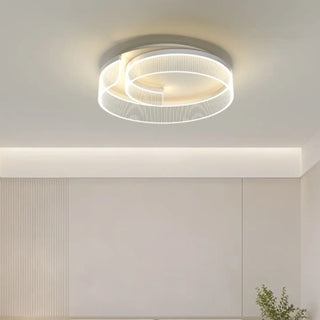 CISCA Contemporary Circular Integrated LED Ceiling Light – Modern Flush Fixture