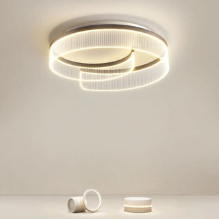 CISCA Contemporary Circular Integrated LED Ceiling Light – Modern Flush Fixture
