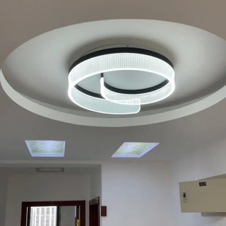 CISCA Contemporary Circular Integrated LED Ceiling Light – Modern Flush Fixture