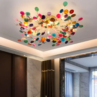 VOLARUTE Creative Multicolored Chic Ceiling Light – view 3