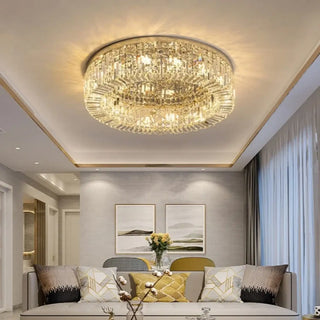ROLE Crystal LED Round Modern Elegant Ceiling Light – Glamorous Fixture
