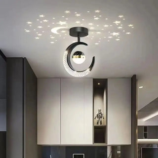 ETOLU Decorative Children Moon Starry Ceiling Light