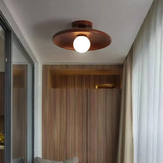 SITIR Wood LED Modern Natural Ceiling Light – Organic Designer Fixture