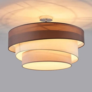 SOFTEN Circular Modern Soft Light Ceiling Light – Contemporary Warm Fixture