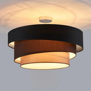 SOFTEN Circular Modern Soft Light Ceiling Light – Contemporary Warm Fixture