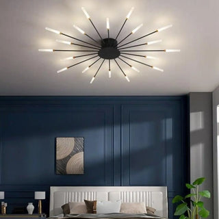 SUN Italian Design Ceiling Light – Premium Craftsmanship Detail