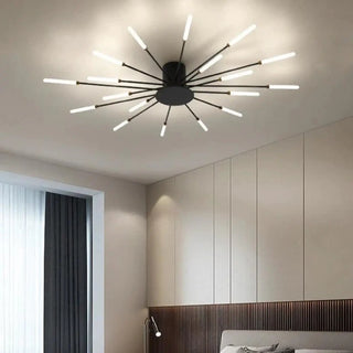 SUN Luxury Italian Ceiling Light – Designer Premium Overhead View