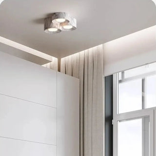 MIDDLES LED Compact Triple Spot Hallway Ceiling Light