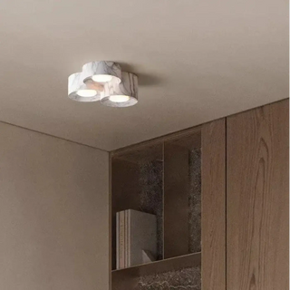 MIDDLES LED Compact Triple Spot Hallway Ceiling Light