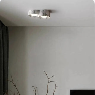 MIDDLES LED Compact Triple Spot Hallway Ceiling Light