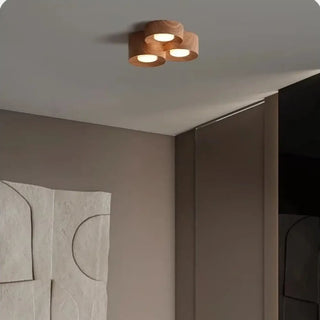 MIDDLES LED Compact Triple Spot Hallway Ceiling Light