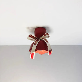 GIFTY Original Red and White Bow Decorative Ceiling Light