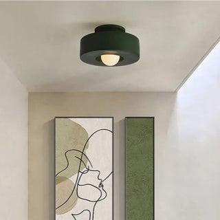 TERRACO Terracotta Look Contemporary Design Ceiling Light – view 3