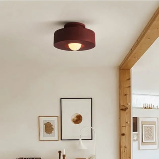 TERRACO Terracotta Look Contemporary Design Ceiling Light – view 2