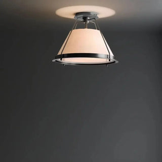 SHELTON American Fabric Metal Ceiling Light