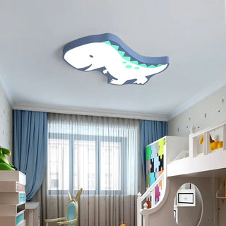 DINOSAUR Playful Cheerful Children Ceiling Light – Fun Bedroom Fixture