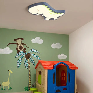 DINOSAUR Playful Cheerful Children Ceiling Light – Fun Bedroom Fixture