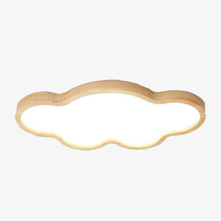 Scandinavian LED Ceiling Light – Wooden Ceiling Lamp | Soft LED Illumination