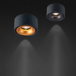 RODET Ceiling Light – Luxurious Black Gold Recessed Interior Setting