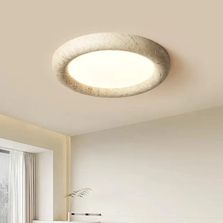 FETA Natural Felt Round LED Ceiling Light