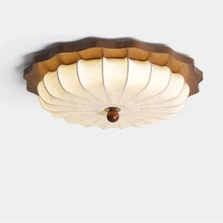 LUTOS Sculpted Flower Diffused Light Ceiling Light