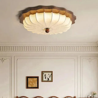 LUTOS Sculpted Flower Diffused Light Ceiling Light