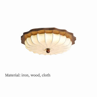 LUTOS Sculpted Flower Diffused Light Ceiling Light