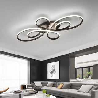 LINGAH LED Innovative Curved Modern Ceiling Light