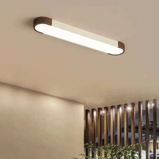 DURATOI LED Wood Minimalist Natural Chic Ceiling Light – Scandinavian Fixture