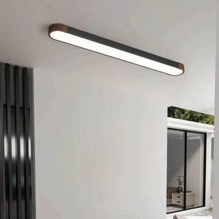DURATOI LED Wood Minimalist Natural Chic Ceiling Light – Scandinavian Fixture