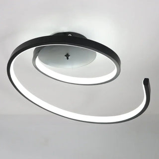 DOIFYTE LED Circular Modern Minimalist Ceiling Light – Contemporary Flush Fixture