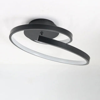 DOIFYTE LED Circular Modern Minimalist Ceiling Light – Contemporary Flush Fixture