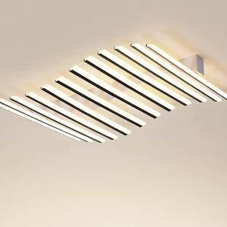 HICTAL LED Contemporary Rectangular Elegant Chic Ceiling Light