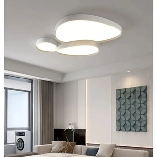 ONIH Modern Ceiling Light – Organic Sculptural Overhead View