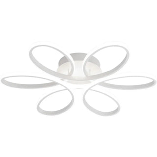 PANI LED Modern Floral Oval Shape Ceiling Light – view 2