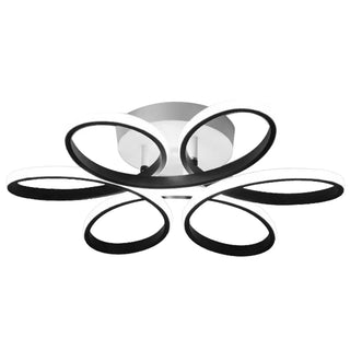 PANI LED Modern Floral Oval Shape Ceiling Light – view 4