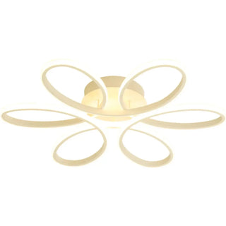 PANI LED Modern Floral Oval Shape Ceiling Light – view 5