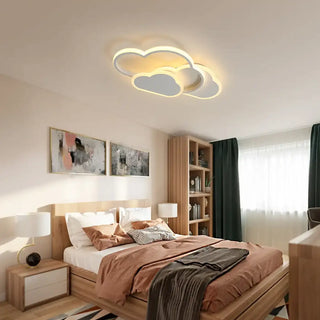 NIGHE LED Cloud Design Ceiling Light – Versatile Bedroom Flush Fixture