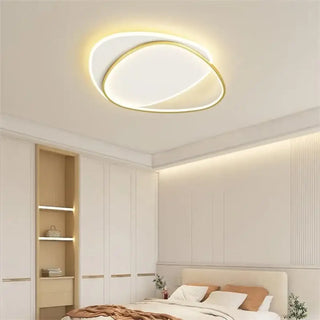 OVI Oval Interlace Ceiling Light – Geometric Pattern Detail Close-Up