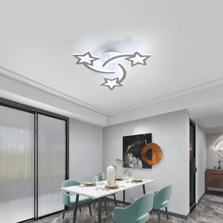 STARA LED Interlaced Stars Children Ceiling Light