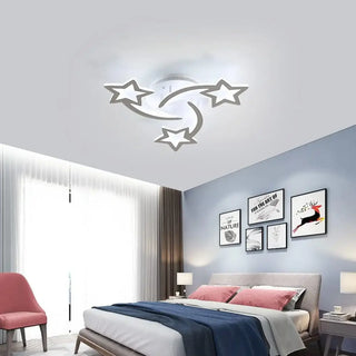 STARA LED Interlaced Stars Children Ceiling Light