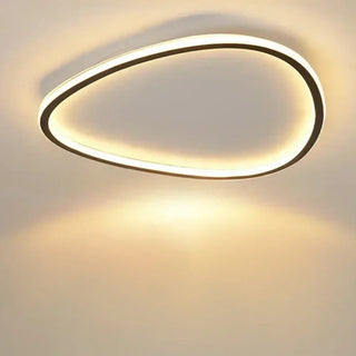 NOGA LED Organic Asymmetric Shape Contemporary Ceiling Light – Designer Fixture