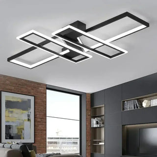 GEORE LED Geometric Rectangular Minimalist Ceiling Light