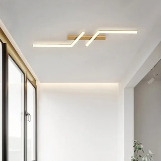 LINMIN LED Linear Minimalist Living Room Ceiling Light