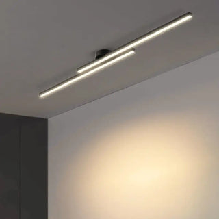RONIM Linear Black LED Ceiling Light – Adjustable Design Detail