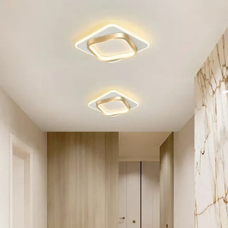 SYDURUS Square Frame LED Ceiling Light – Elegant Modern Design Detail