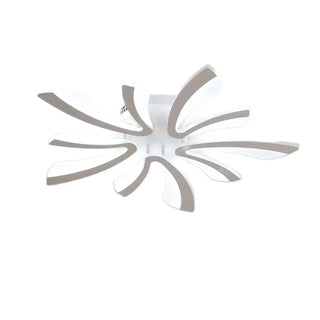 MOSI LED Ceiling Light – Elegant Floral Form in White Finish